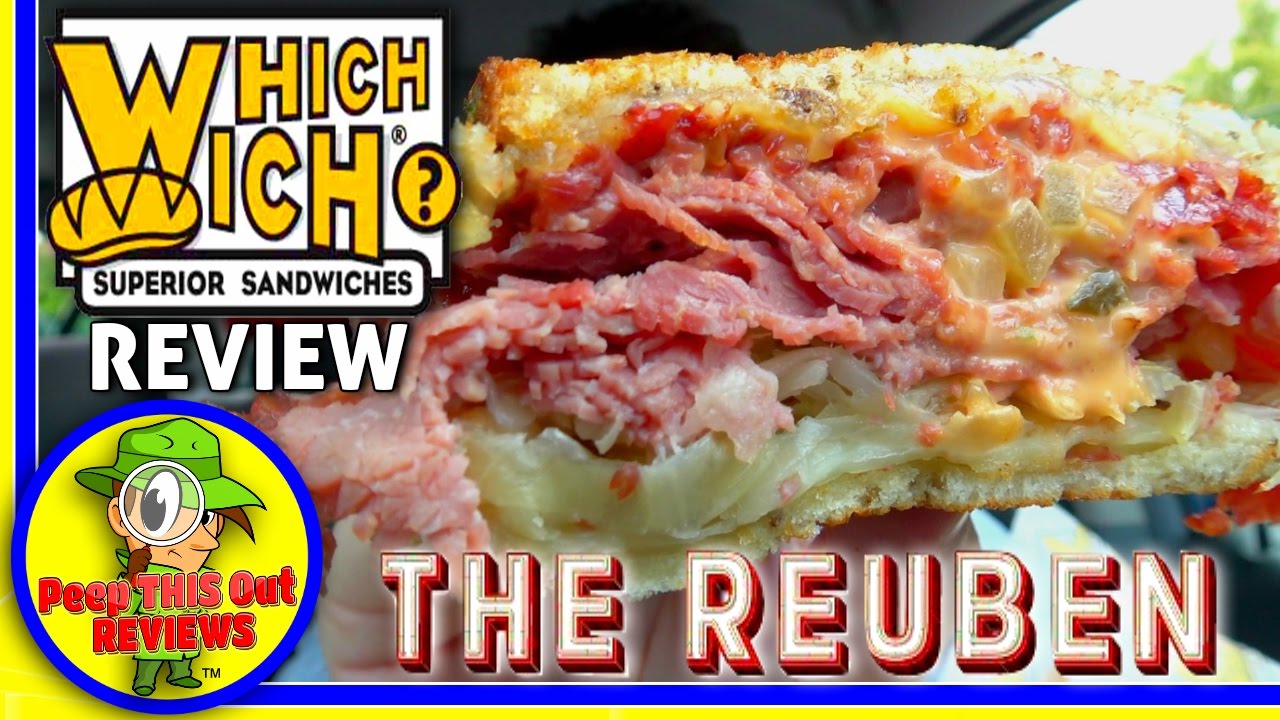 Which Wich The Reuben Review Youtube