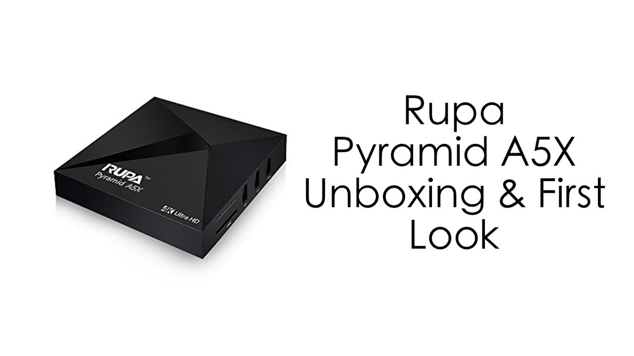 Rupa Rupa Box This TV Box is Awesome! - Rupa Pyramid A5X - YouTube