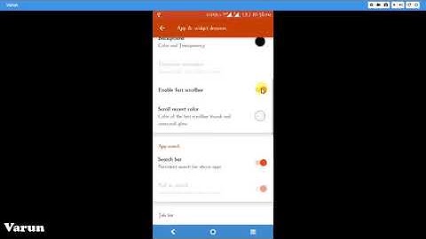 Change Nova launcher background ,search ,accent color
