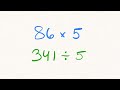 Multiply & Divide by 5 IN YOUR HEAD