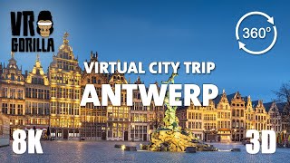 Antwerp, Belgium Guided Tour in 360 VR - Virtual City Trip - 8K Stereoscopic 360 Video (short) screenshot 4