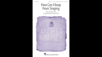 How Can I Keep from Singing (SSAA Choir) -  Arranged by Matt and Adam Podd