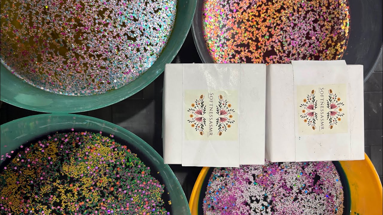 Dip dyed and crush fresh block😨 l Asmr l Gymchalk l Soft chalk l satisfying l tranding l viral l