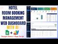 How to Build a Hotel Management System in Google Sheets Using Apps Script | E41