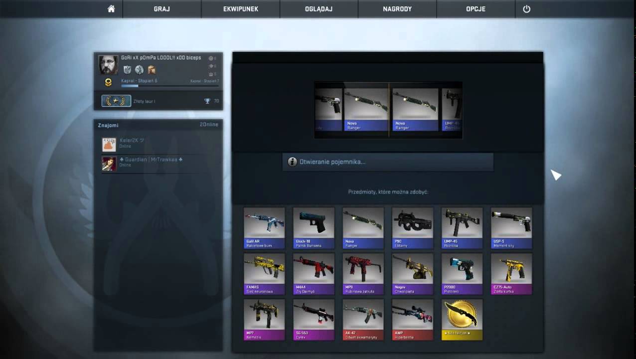 CS:GO Wakacyjny Opening #1 - YouTube