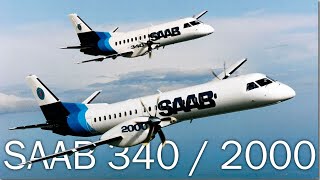 Saab 340/2000: los autobuses voladores de Suecia