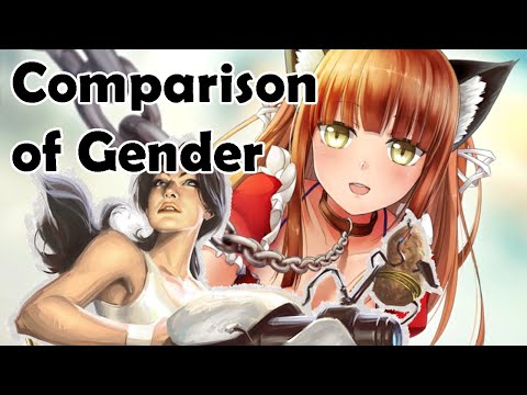 Comparison of Gender: Portal and Hunie Pop