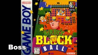 Kirby's Block Ball - Full OST