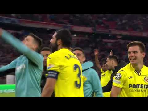 The Scenes At Full-Time As Villarreal Knock Bayern Munich Out Of The Champions League