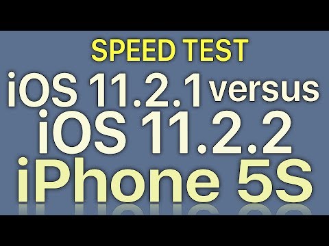 iOS 11.2.2 vs 11.2.1 - iPhone 6 (Apps, Touch ID, Siri, Boot). 