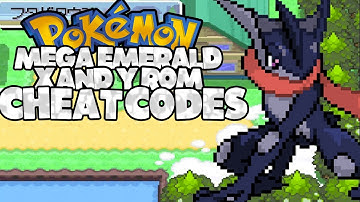 Pokemon Mega Emerald XY Edition - BEST CHEAT CODES (All Pokemon, Megas, Rare Candy, Shinies)