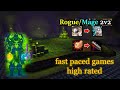 Classic wrath roguemage 2v2 arena timing and accuracy with insane damage