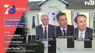 7/8 Politique. Débat du 1er tour à Coignières