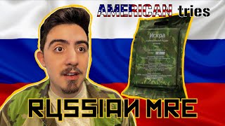 American Tries RUSSIAN MRE