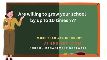 Standout From Crowd with AI Edu School Management Software Offline | Best School ERP System Offline