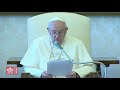 Resumen de la Catequesis miércoles 26 agosto 2020, Papa Francisco