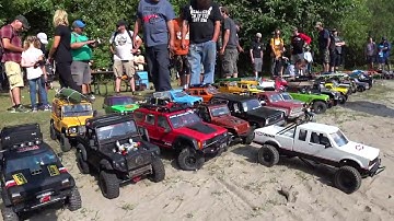 RECON G6 Warsaw Caves 2018 - Scale RC 4x4 Adventure  - Tiny Trucks on Trails
