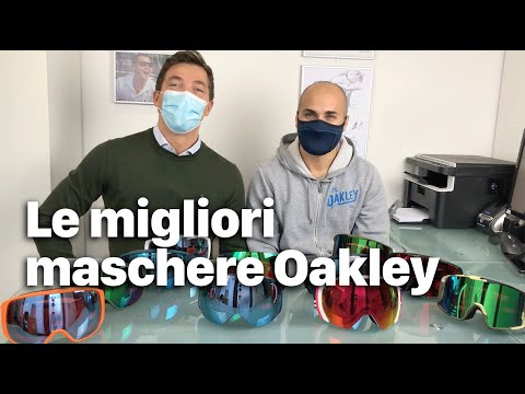 Le migliori maschere Oakley 2020