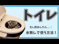 防災基礎知識⛑簡易トイレの作り方