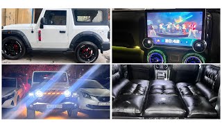 Thar fully modifications in Delhi all accessories available in Sonu car mob:9319202787 #thar