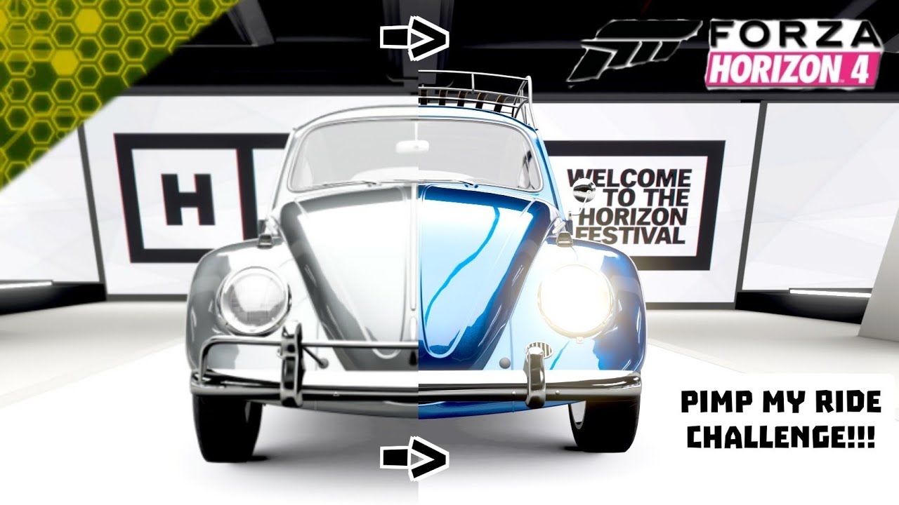 FORZA HORIZON 4| PIMP MY RIDE CHALLENGE!!!!
