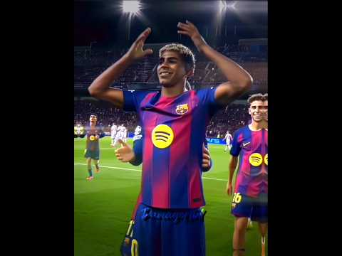 Yamal X Shiny Football Edit Shorts