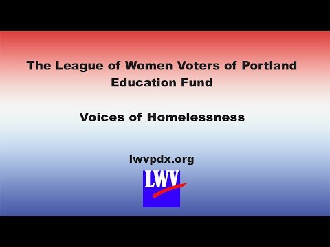 Voices of Homelessness