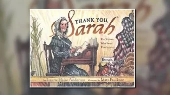 Thank You, Sarah: The Woman Who Saved Thanksgiving by Laurie Halse Anderson