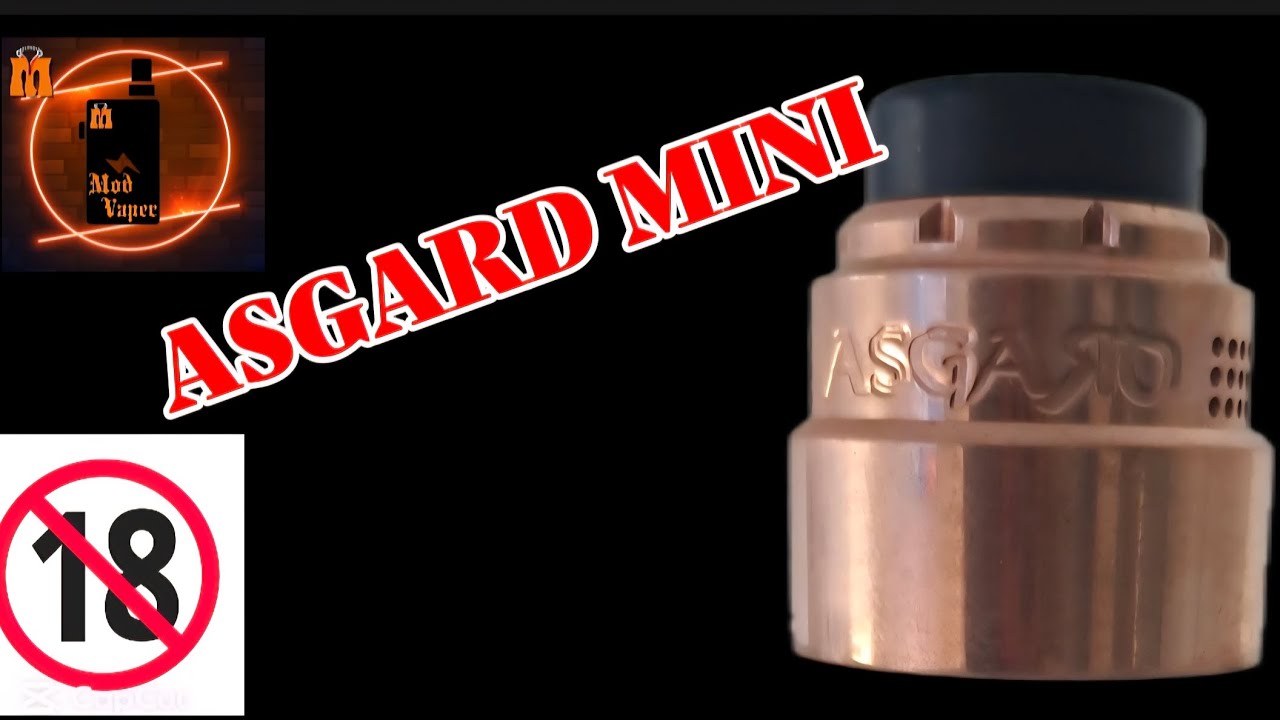 Asgard mini rda desde la mitologia nórdica una experiencia de dioses en sabor y vapor.