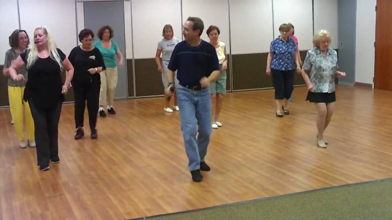 CUMBIA SEMANA LINE DANCE Original Video with Choreographer Ira Weisburd