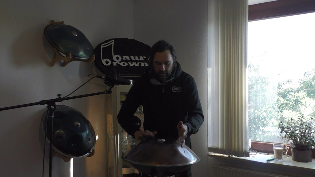 Handpan C-Moll Pentatonic Edelstahl
