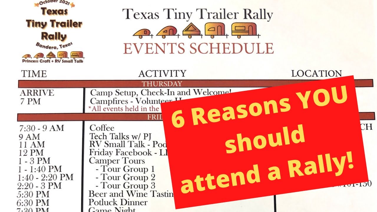Just what IS an RV Rally and Why You Should GO! 
