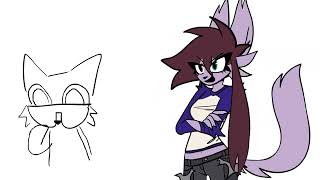 adobe animate tween + lipsync test