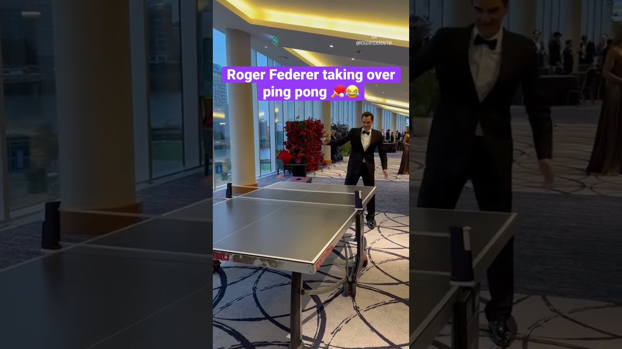 A little warmup for Roger Federer before the Laver Cup π