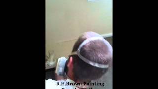 Spraying a Apartment-R.H.Brown Painting