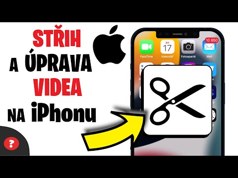 Jak STŘÍHAT a EDITOVAT VIDEA na iPhonu | Návod | iPhone / Telefon