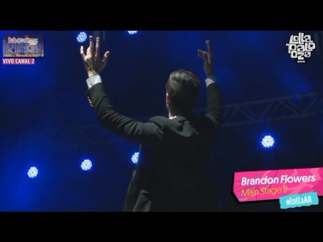 Brandon Flowers - Lollapalooza Argentina 2016 (full set) class=