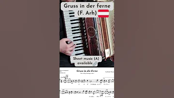 Gruss in die Ferne (F. Arh) #accordion #oberkrainer