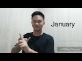 Months of the Year I FILIPINO SIGN LANGUAGE  (FSL)