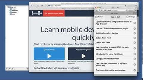 Refresh a blog list with AJAX in jQuery Mobile