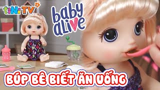 Búp Bê Tập Ăn Baby Alive biết ăn uống và đi vệ sinh