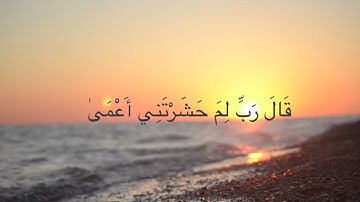 الآية 124 من سورة طه، القارئ( اسلام صبحي).