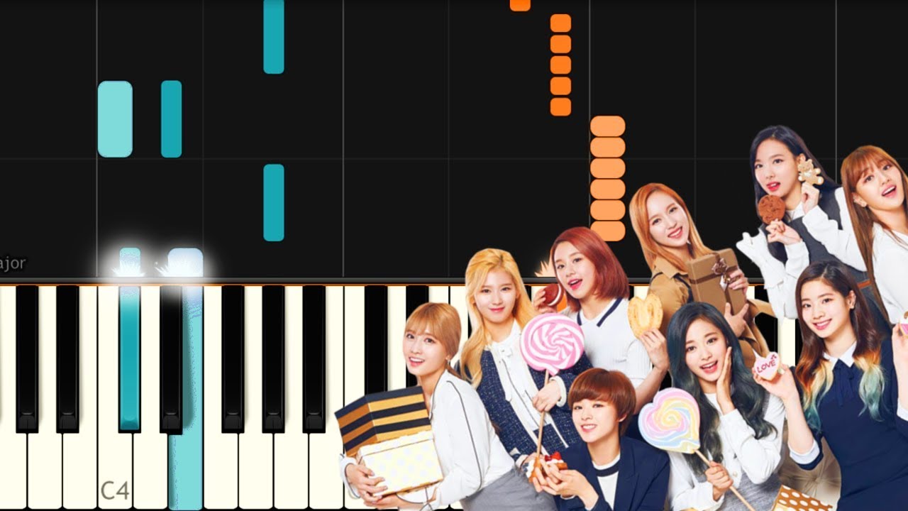 TWICE "What Is Love" Piano Tutorial Chords How To Play Cover YouTube