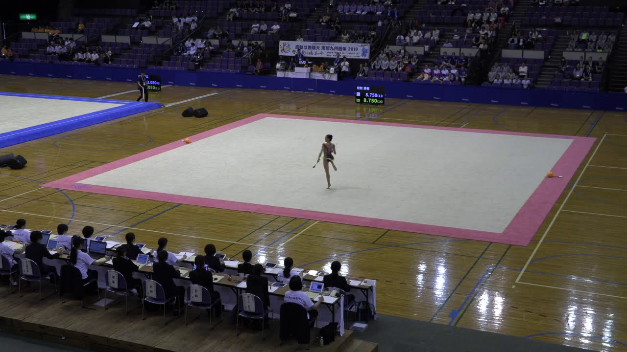 19年ih 新体操 女子 個人 4班 植松 高松桜井 香川 道下 鹿児島純心女子 鹿児島 秋山 別府鶴見丘 大分 荒牧 活水 長崎 Youtube