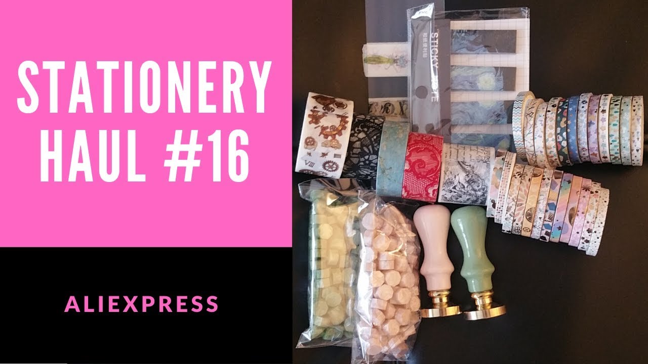 Aliexpress Stationery Haul #16