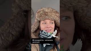 Minneapolis veterans protest