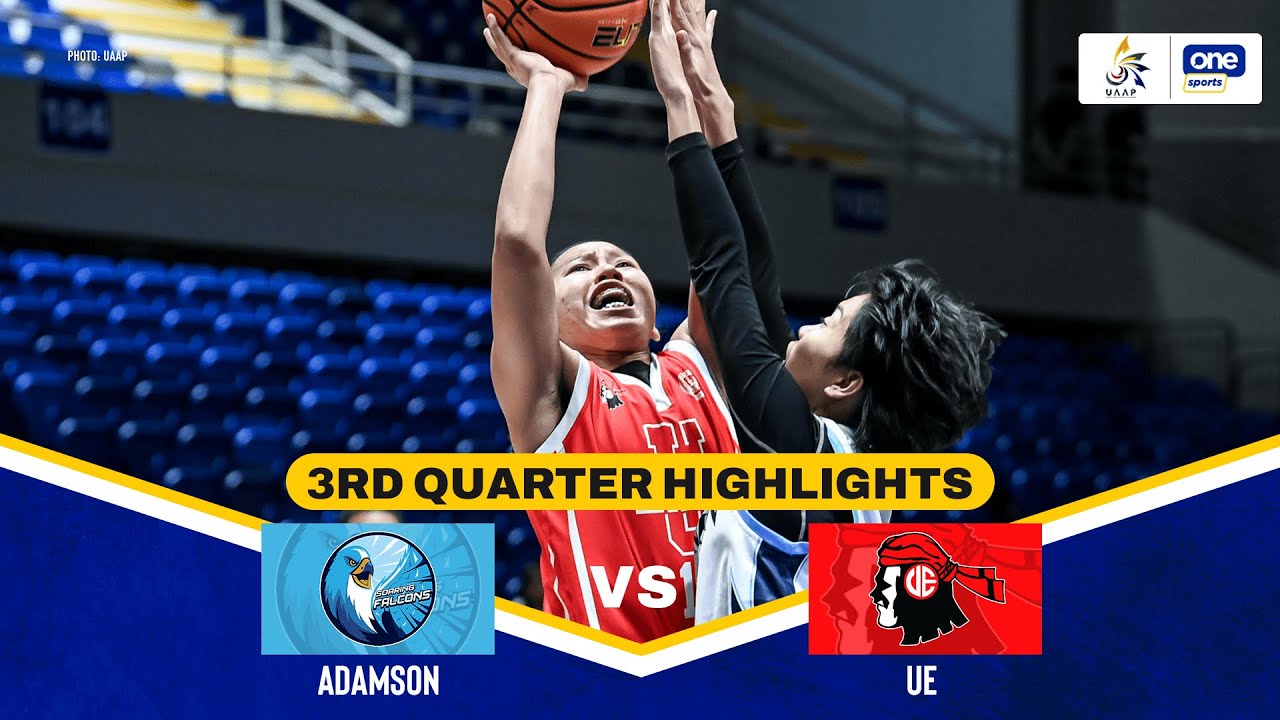 AdU vs. UE | 3RD QUARTER HIGHLIGHTS | UAAP SEASON 88 WOMEN’S BASKETBALL ...