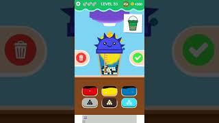 Bubble Tea Walkthrough Gameplay Android&IOS Level 33 | Subscribe for more videos 💙 screenshot 4