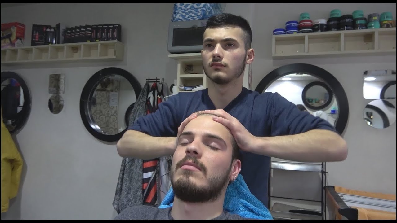 ASMR Turkish Barber,Face,Head and Body Massage 229 YouTube