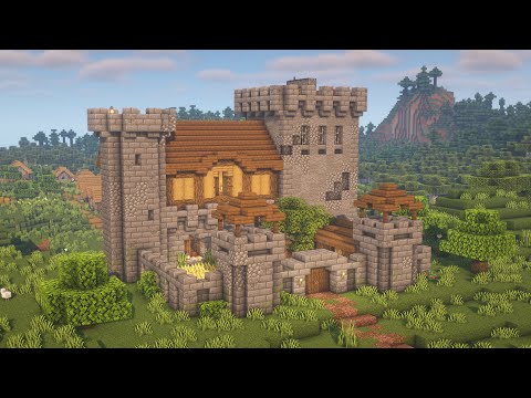 Minecraft Survival Castle Tutorial Youtube